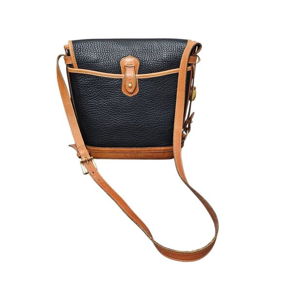 Dooney & Bourke All Weather Leather Spectator Bag Vintage Crossbody Bag - Picture 12 of 16